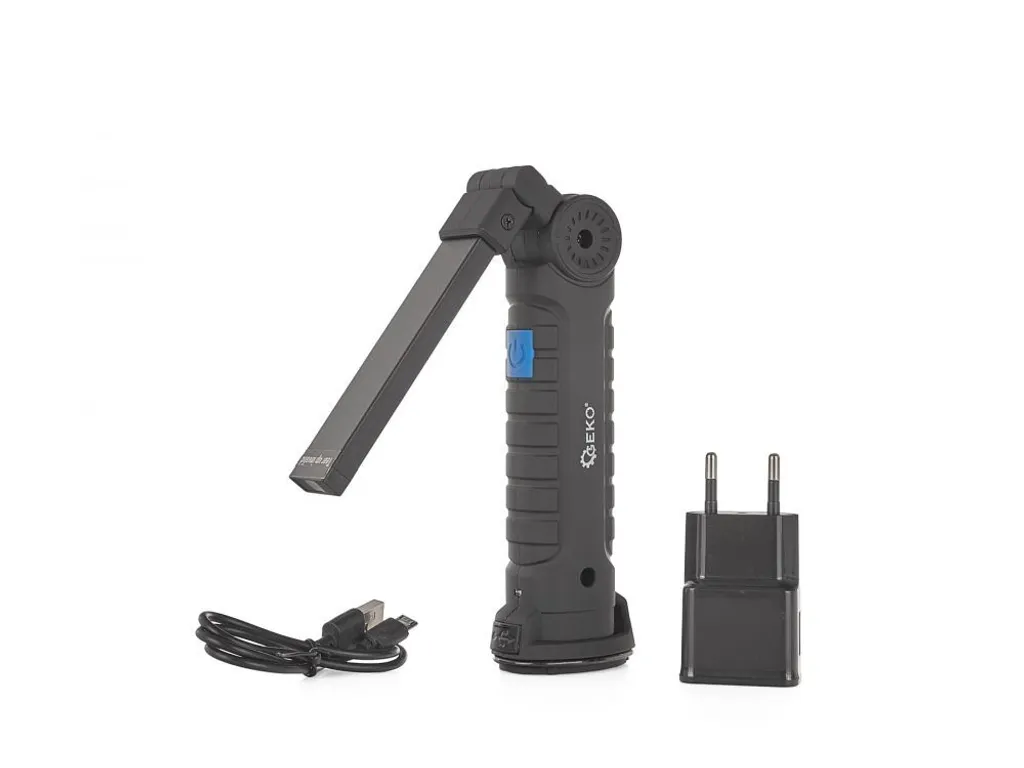 Éclairage d'atelier sans fil GEKO G15114 LED COB 3W batterie longue durée