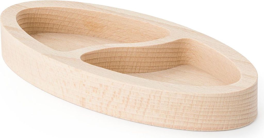 Metrie | Elora-4115 Ovale Holzschale | 15×7 cm