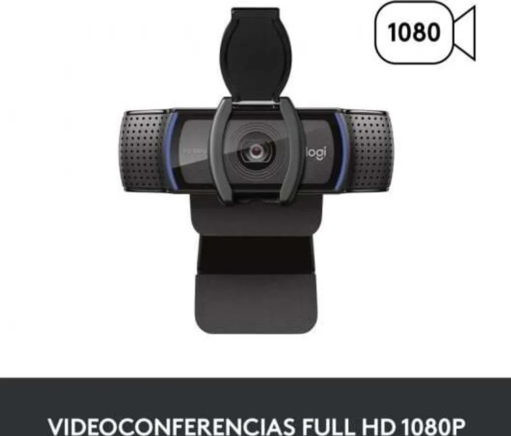 Logitech C920s webcam avec double micro stéréo et lentille en verre - 34