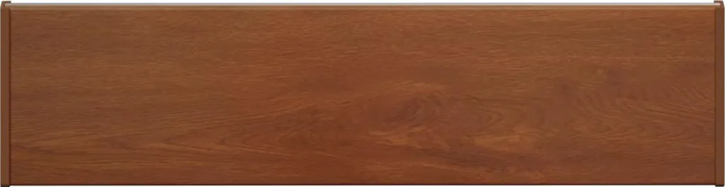 Appui de fenêtre PVC 100x20 cm bois brun sans entretien et étanche