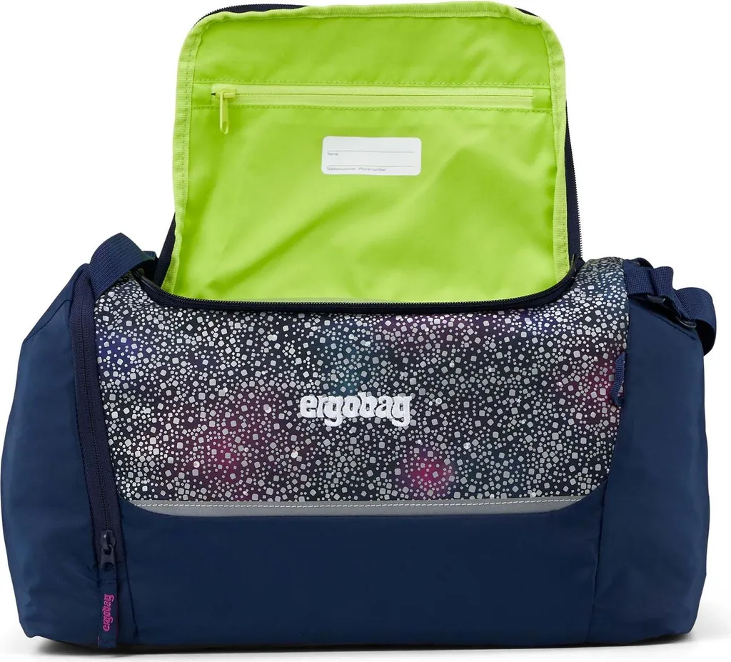 Sac de sport bleu marine Bärlaxy ergobag avec compartiment chaussures
