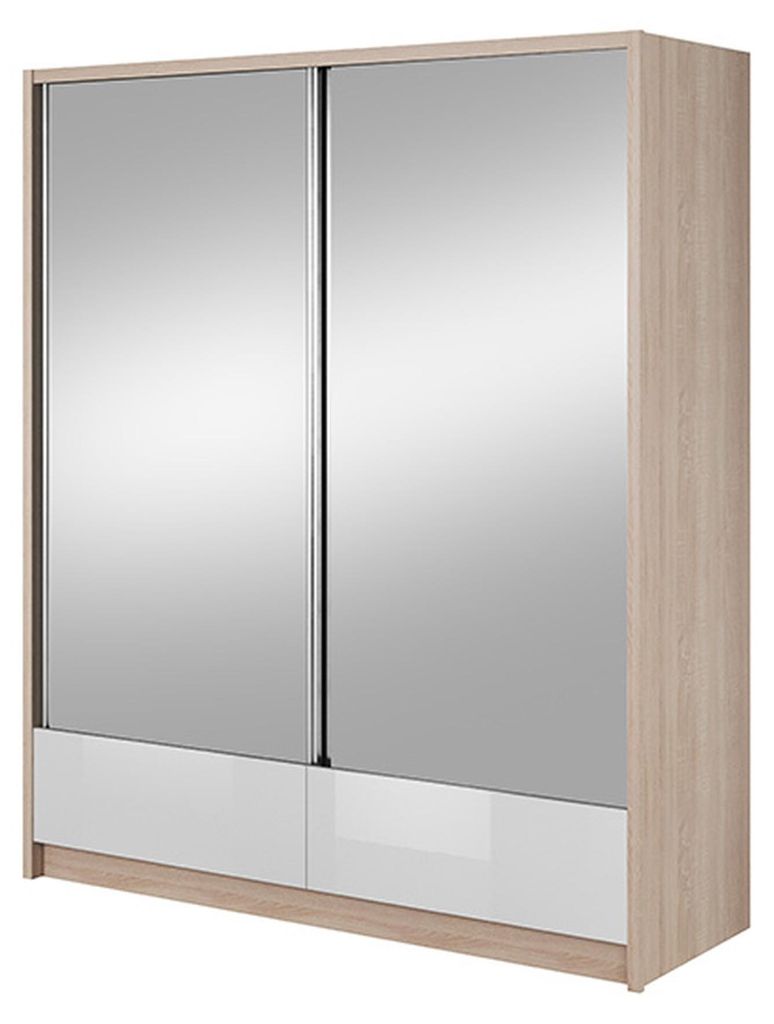 Garderobe Aufbewahrung 180cm Regal Schrank Archiv Schiebetüren Schiebetüren Büro