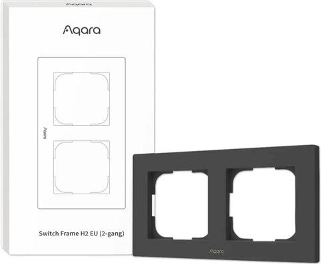 Aqara Switch Frame H2 (2-gang), grey