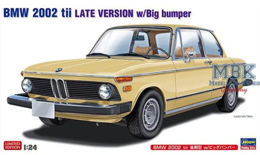 Maquette à Monter BMW 2002 Ti Hasegawa 20756 - Kit Automobile Sport 1/24