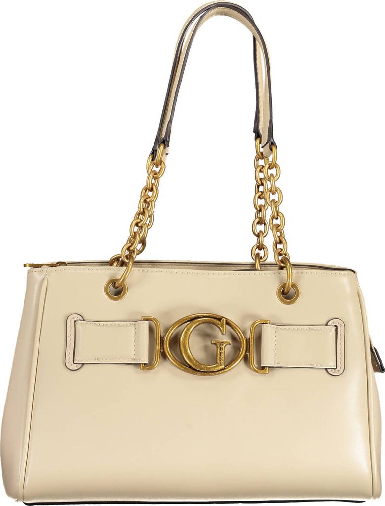 GUESS JEANS Tasche Damen Textil Beige SF18048 - Größe: Produktbild 