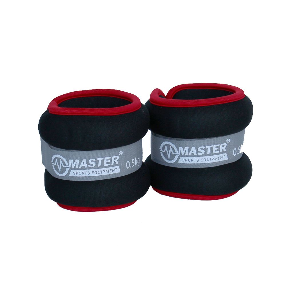 Kondiční zátěž na zápěstí a nohy MASTER 2 x 0,5 kg, neopren Obrázek produktu 