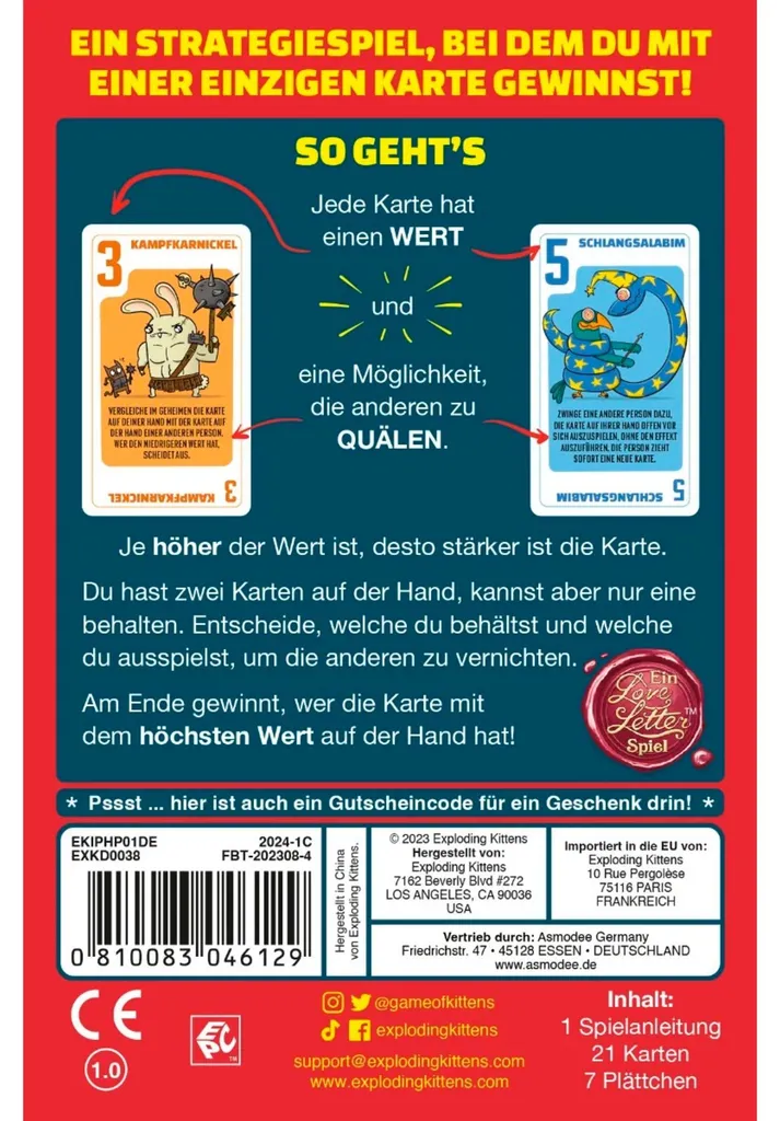 Power Hungry Pets Jeu de Cartes Déjanté Créateurs Exploding Kittens - 4