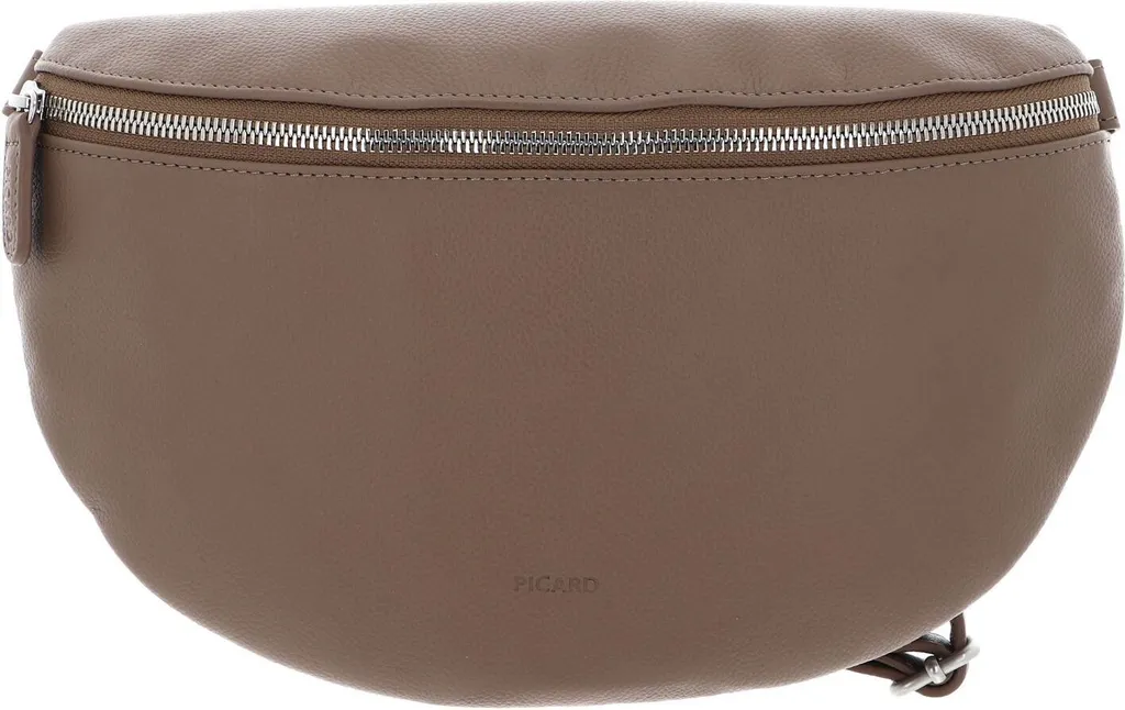 PICARD Luis Waist Bag Chai: Tendenza Grigio Talpa Pelle Martellata
