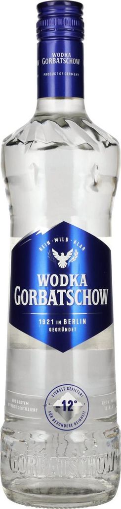 Gorbatschow Wodka 37,5% Vol. 0,7l Image du produit 
