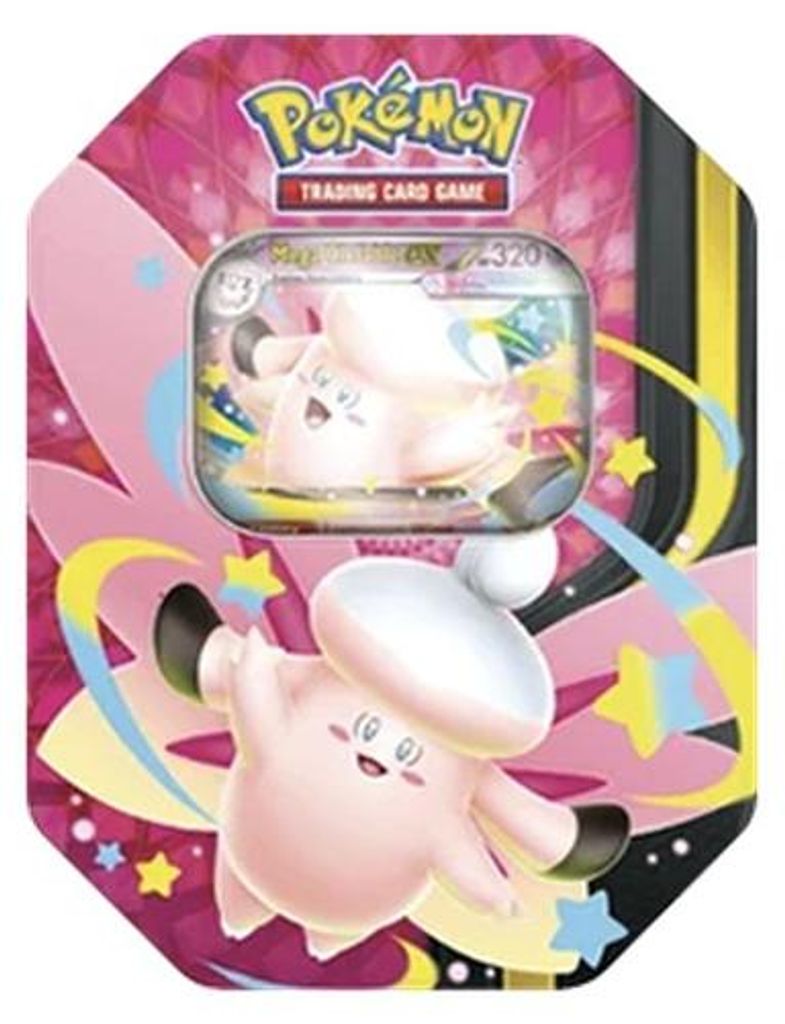 Pokemon Mega Moonlit Tins: Mega Clefable ex Tin Produktbild 