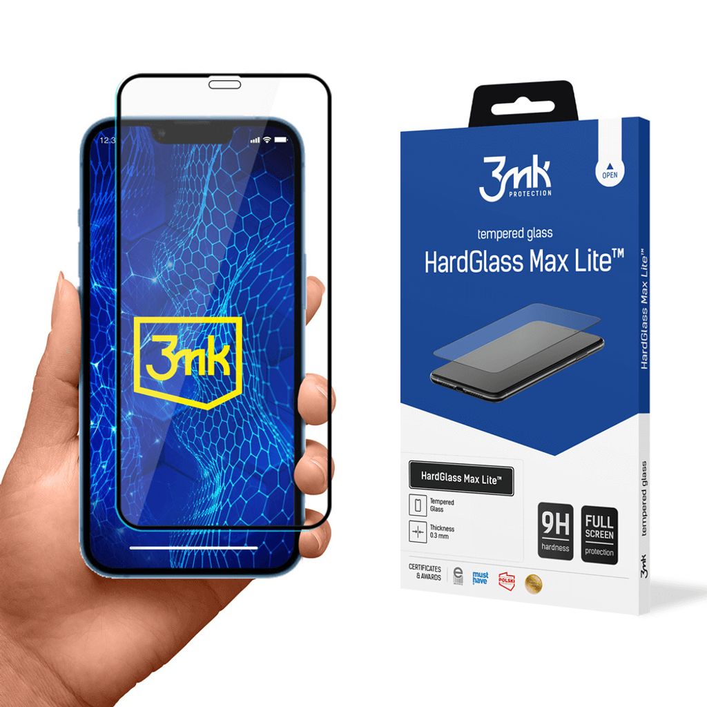 3mk Display Gehärtetes Glas HardGlass Max Lite für Apple Produktbild 