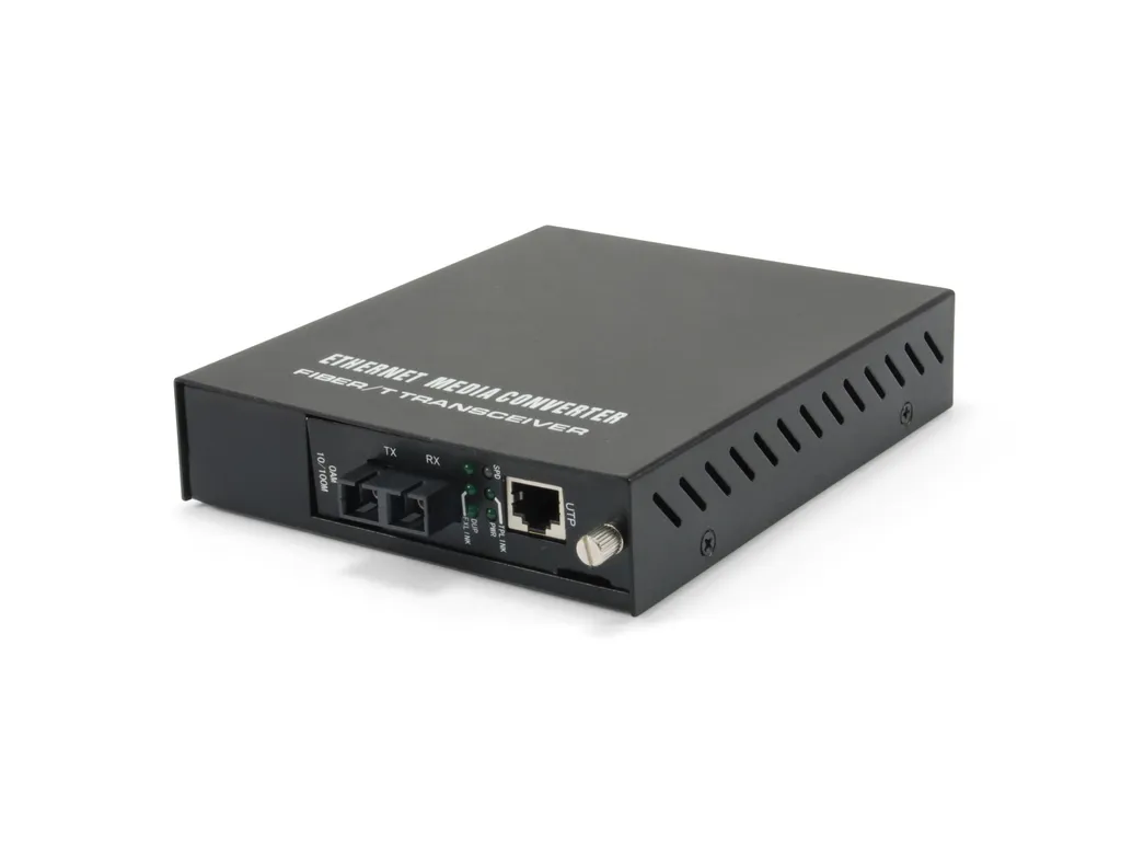 Convertisseur RJ45 vers SC Managed 1310nm Multimode pour Réseau Pro