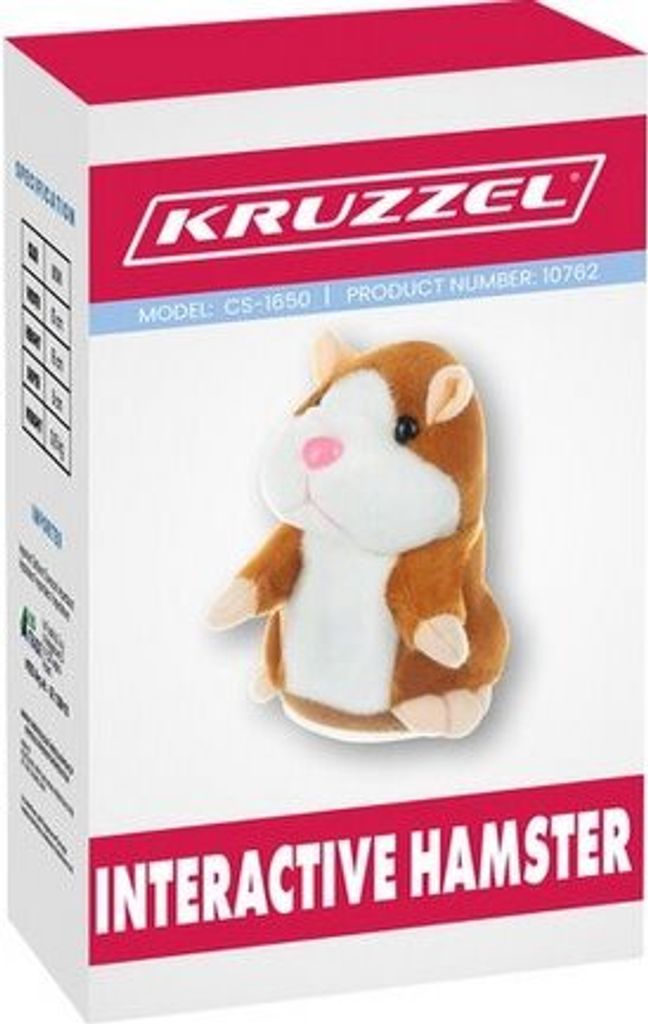 Kruzzel Mluvící křeček hnědý Obrázek produktu 7