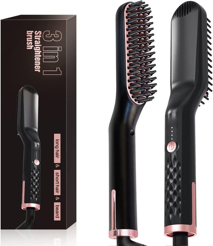 3-in-1-Bartglätter Herren (Schwarz/Gold),10 Produktbild 