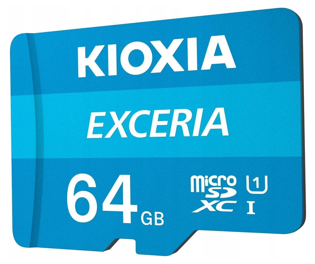 KIOXIA Exceria microSD card 64GB M203, UHS-I U1 Class 10 Image du produit 