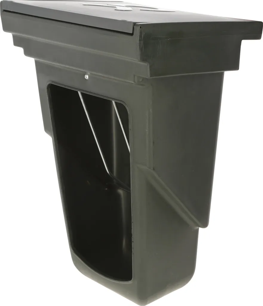 Combiné fourrage Kerbl vert petit modèle en plastique haute densité