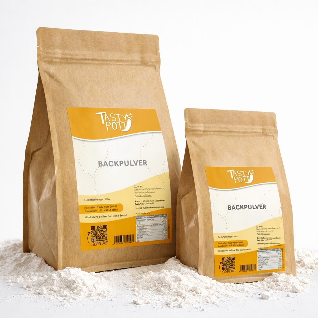 Tasty Pott Backpulver ab 250g - 500g
