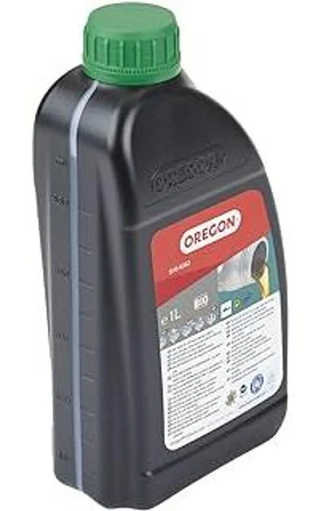 Olio Oregon Bio 1L per Motosega: Basta Schizzi, Solo Tagli Puliti!