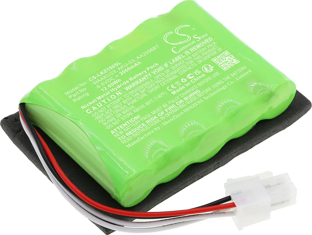 Batterie compatible Sonel LKZ-1500 performance longue durée AKU-23 Pro