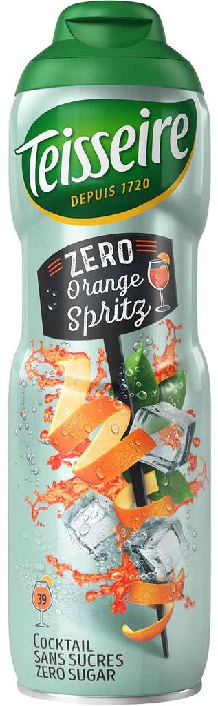 Teisseire Sciroppo per bevande Spritz all'arancia 0% 600ml Immagine del prodotto 