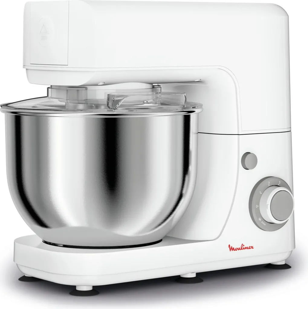 Robot pâtissier Moulinex Masterchef Essential Argent avec Bol Inox