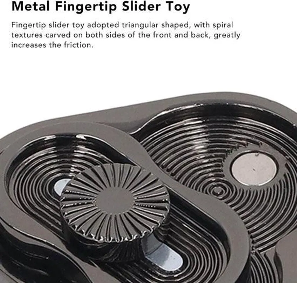 Fidget Métal pour Anxiété - Solution Sensorielle contre le Stress EDC - 8