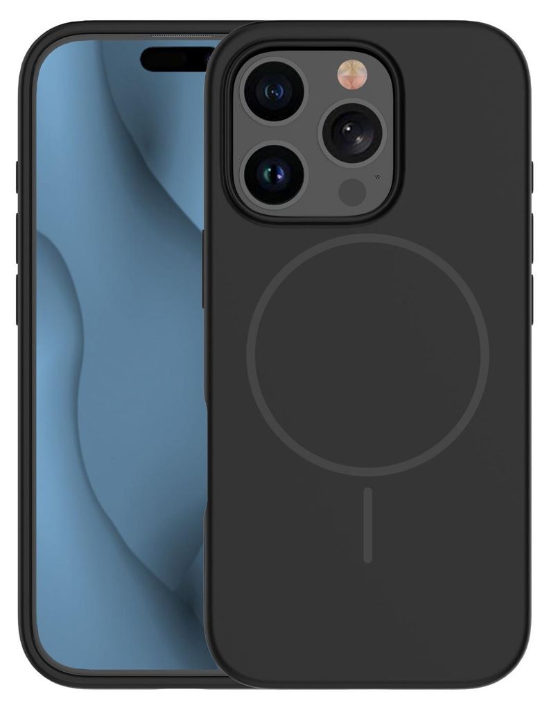 Coque en silicone fine avec aimant pour iPhone 14 6,1 Image du produit 