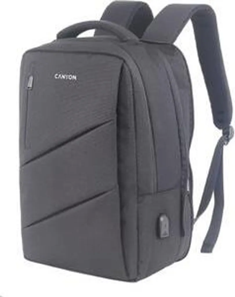 Sac à Dos Anti-Choc pour Ordinateur 15.6" Extensible CANYON BPE-5 Gris