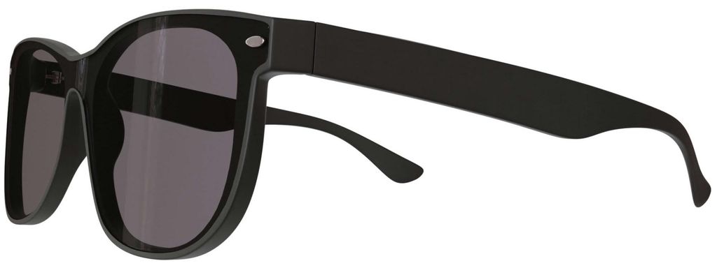 Uni Sonnenbrille Designer Modern Urlaub Sommer Strand Damen Herren 30686 Schwarz Matt