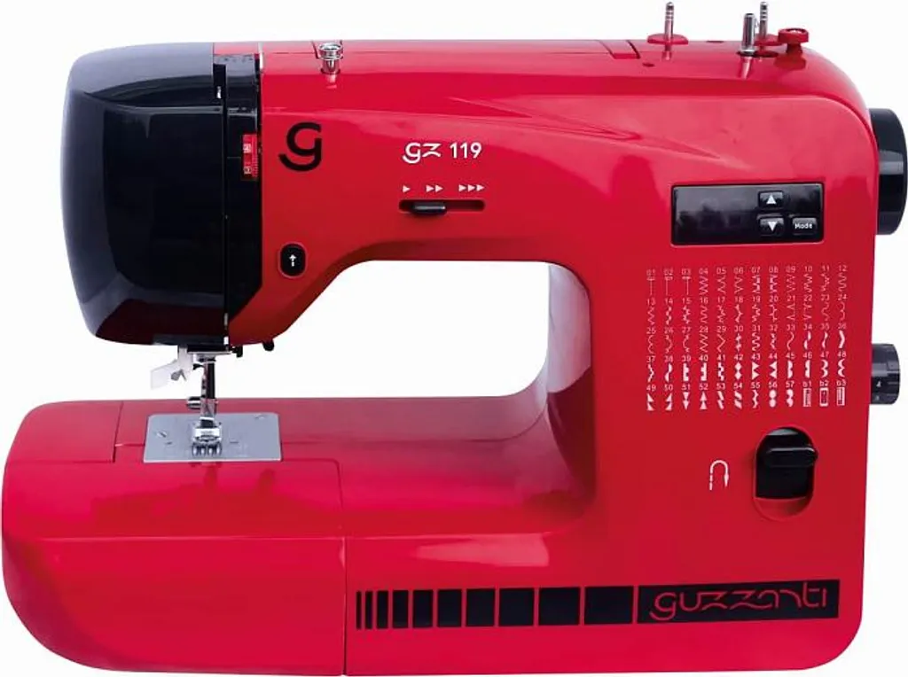 Machine à coudre Guzzanti GZ 119 : réparez et créez vos vêtements facilement