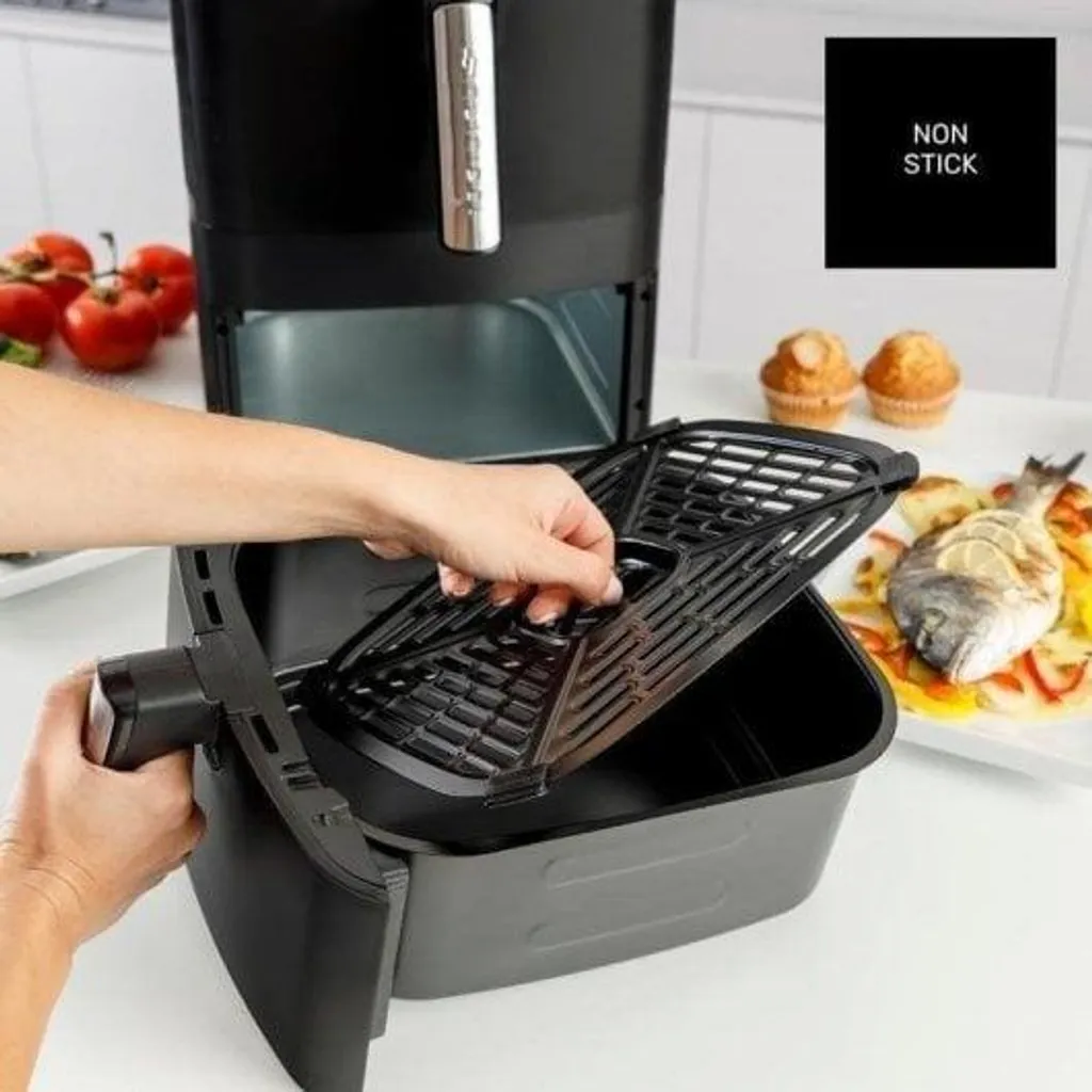 Friteuse Air Duo Slim TAURUS à double compartiment et format compact - 12