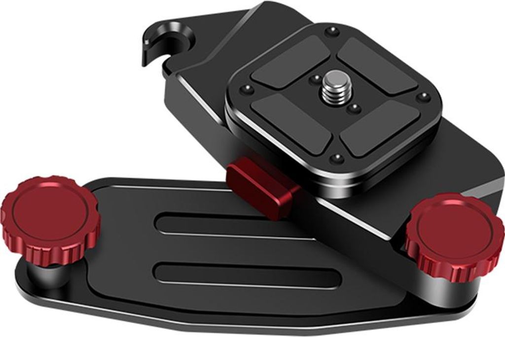 Kamera-Rucksackgurt, Schnellverschluss-Halterung, Schulterklemmen-Clip, 1/4-Zoll-Schraube, Aluminiumlegierung für DSLR-ILDC-Sportkameras