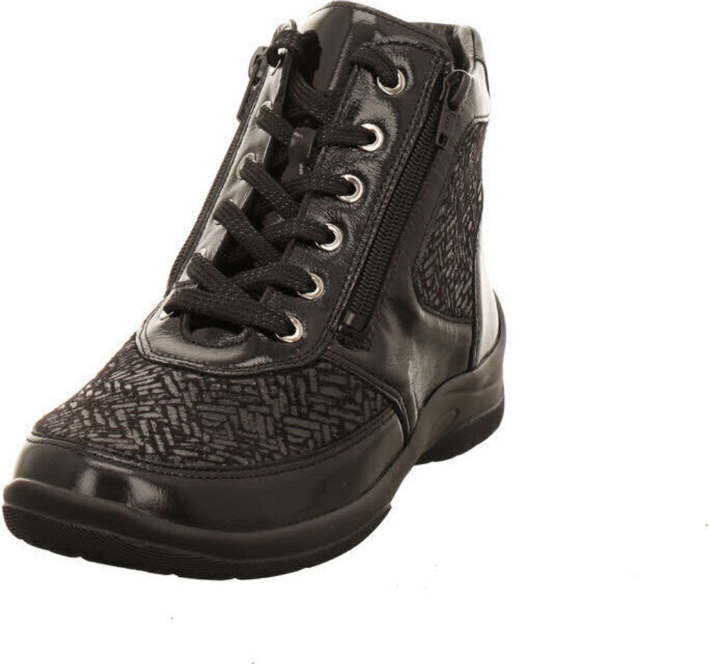 Waldläufer Damen Schnürstiefel in Schwarz, Größe 6.5 Produktbild 2