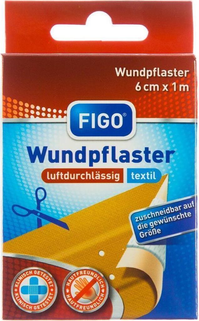 FIGO Wundverband 100x6cm Luftdurchlässig Produktbild 