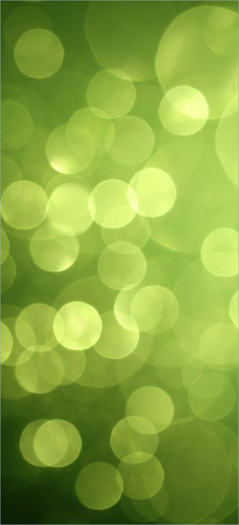 Türtapete Türposter Abstrakte grüne Kreise grüne Lichtpunkte - Größe: 93 x 205 cm