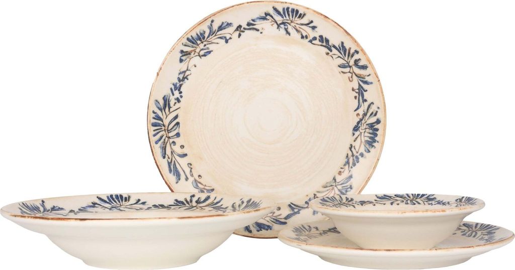 Bonna Geschirrset - Grandma - 24 teilig - 6 Personen - Porzellan