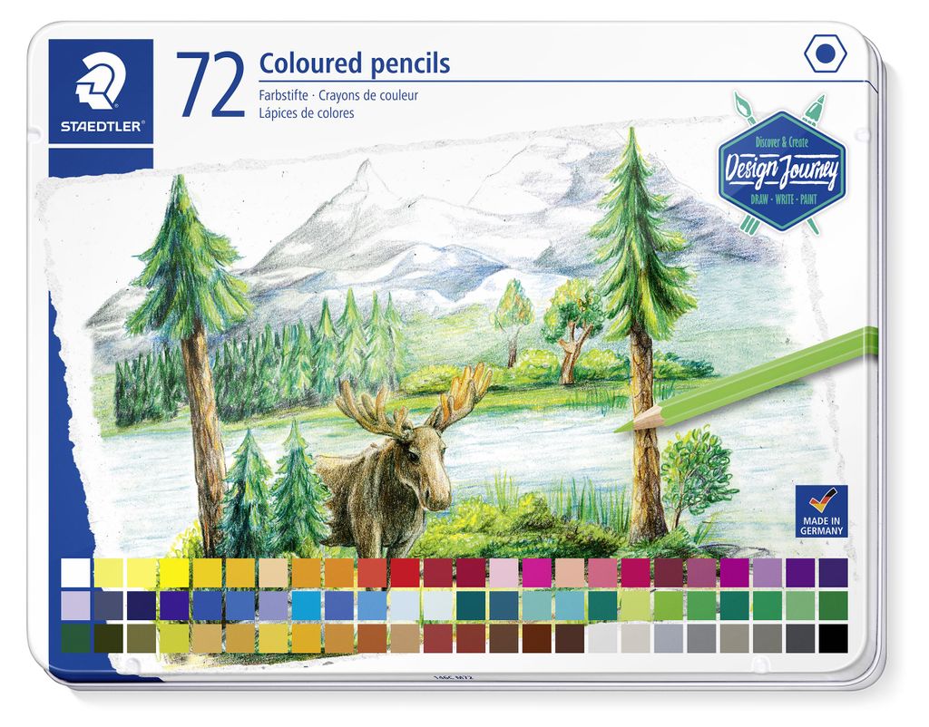 STAEDTLER 146C Farbstift Metalletui mit 72 Farbstiften Produktbild 