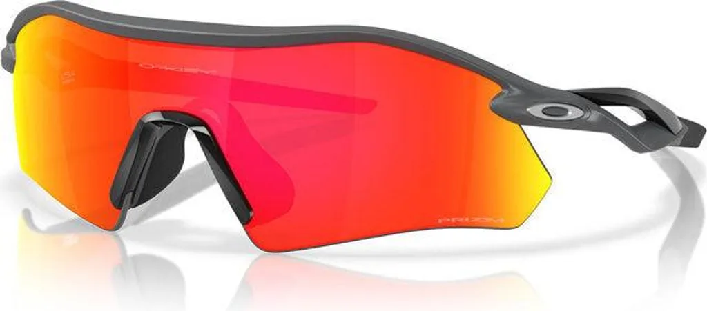 Oakley Radar Plate en Carbone Mat et Verres Prizm Ruby Haute Clarté