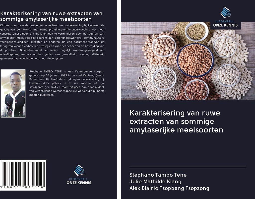 Karakterisering van ruwe extracten van sommige amylaserijke meelsoorten