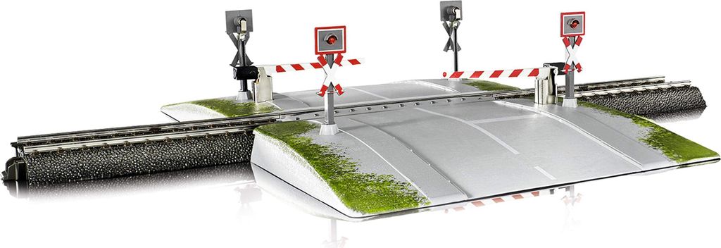 Märklin 74924 - Vollautomatischer Bahnübergang für Spur H0 Produktbild 