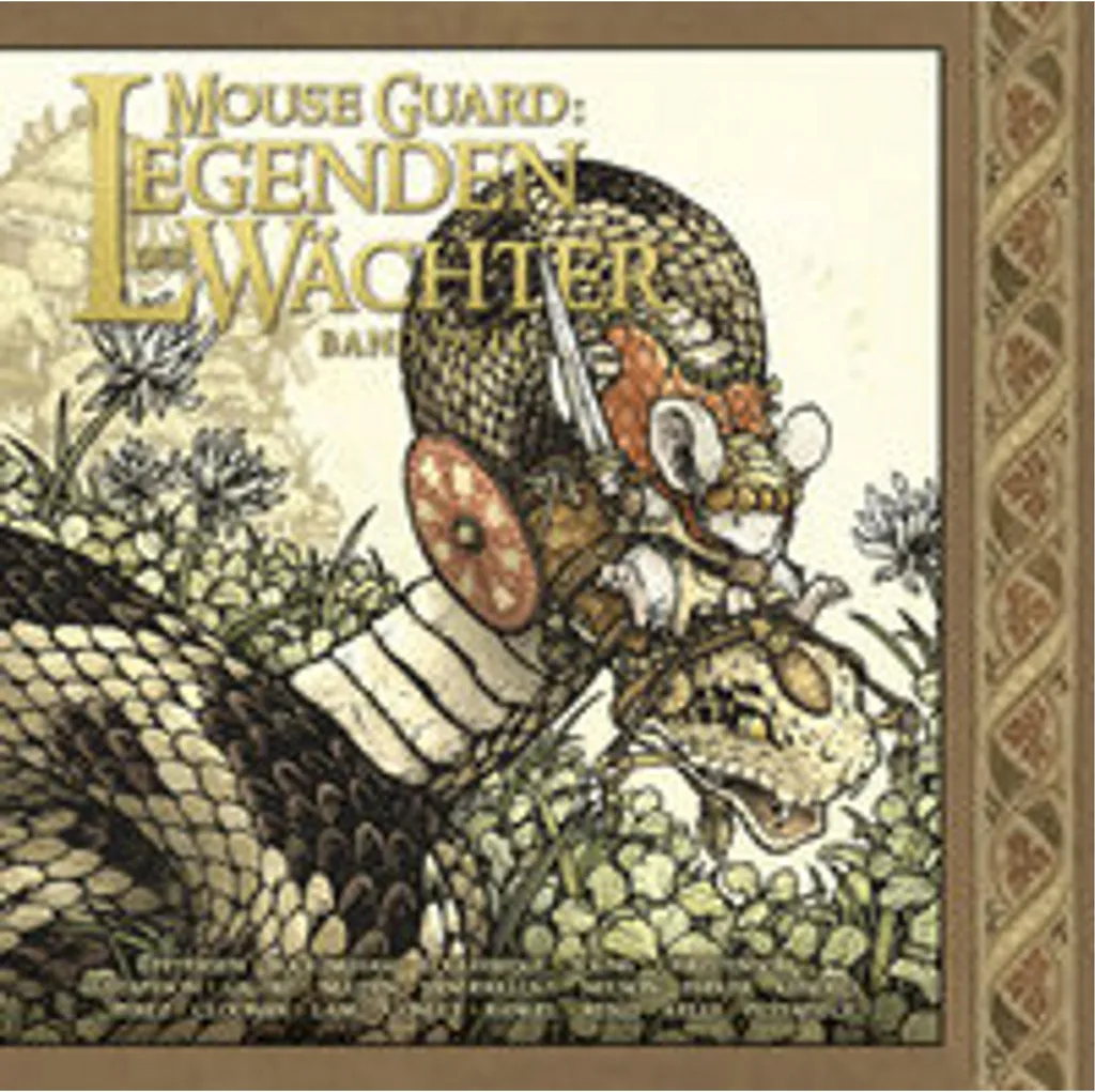 Mouse Guard Legenden der Wächter 3 BD Roman Graphique David Petersen