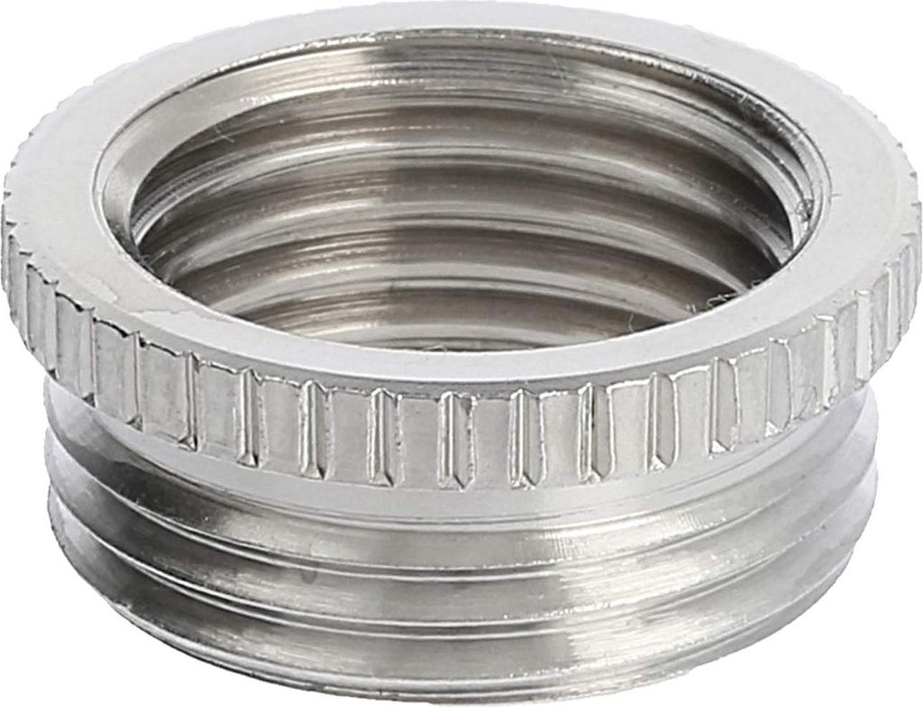 LAPP Adapter PG/M von PG11x1,41 auf M16x1,5 MZM-PG/M rund mit Rändel Messing (CuZn) vernickelt Farbe silber - 1 Stück