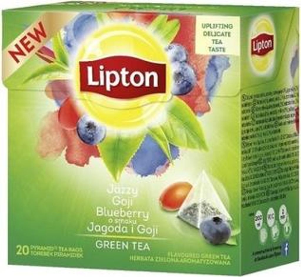 Lipton Piramidki Jagoda Goji 20TB Zdjęcie produktu 