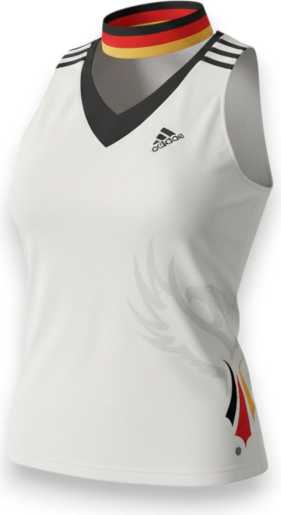 Adidas Damen Deutschland Germany Tank Shirt Tee Deutschland Fan-Shirt M