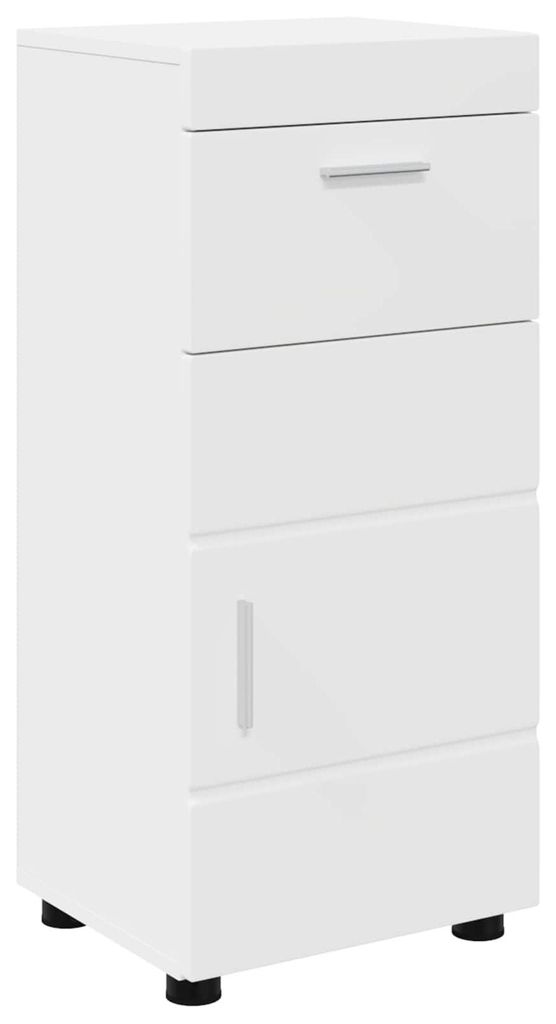 vidaXL Set di armadietti da bagno con contenitore TULUM Immagine del prodotto 