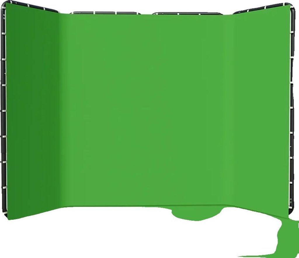 Fotografie-Hintergrund, Musselinmaterial, vielseitig für kreative Setups, Großes Grün