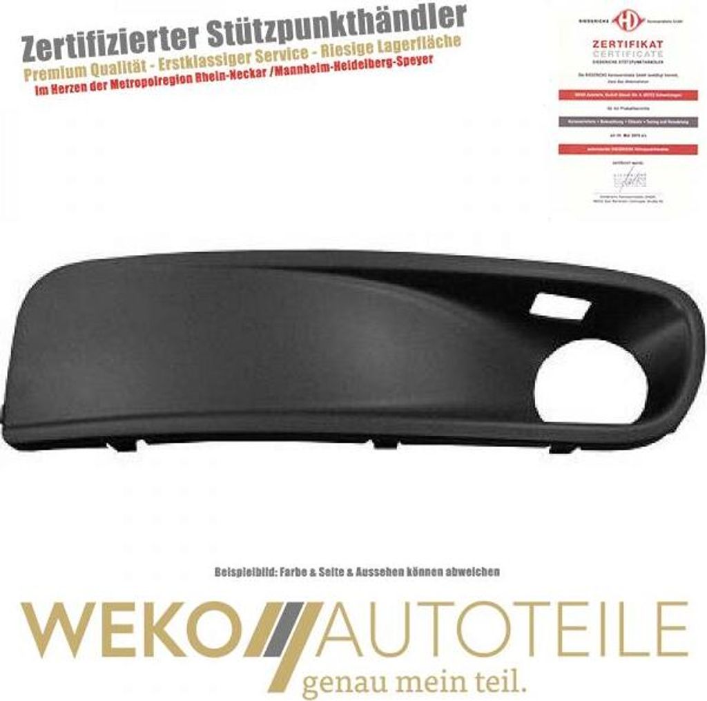 Lüftungsgitter Stoßstange links DIEDERICHS 2272149 für VW