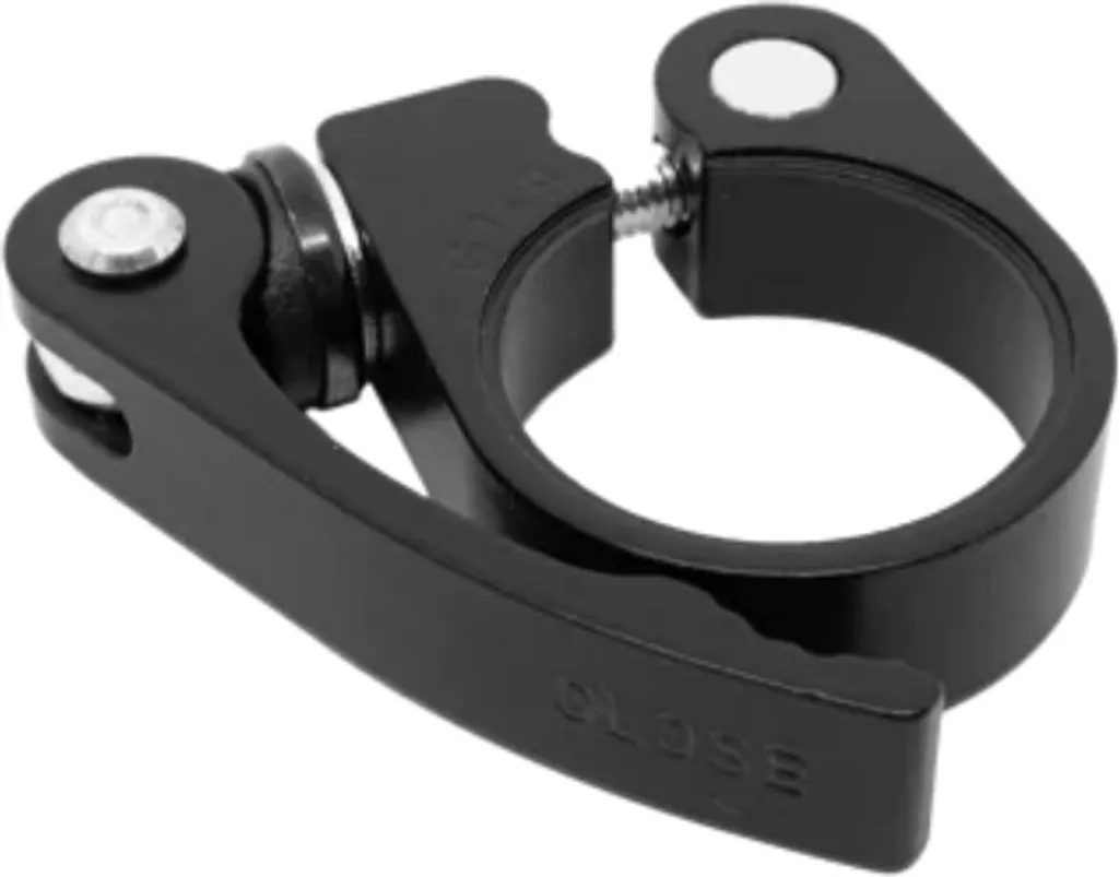 Stop Selle qui Glisse - Collier de Selle Ursus 31.8 mm Argent Anti-Dérapant