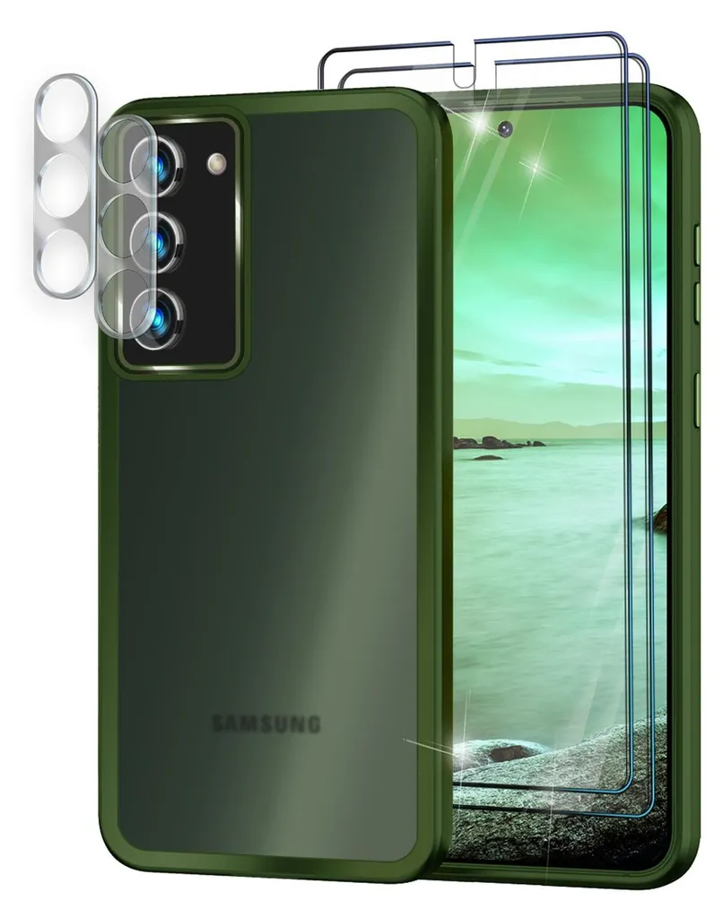 Cover Samsung S23 Plus Outdoor Verde | Protezione Antirottura 2x