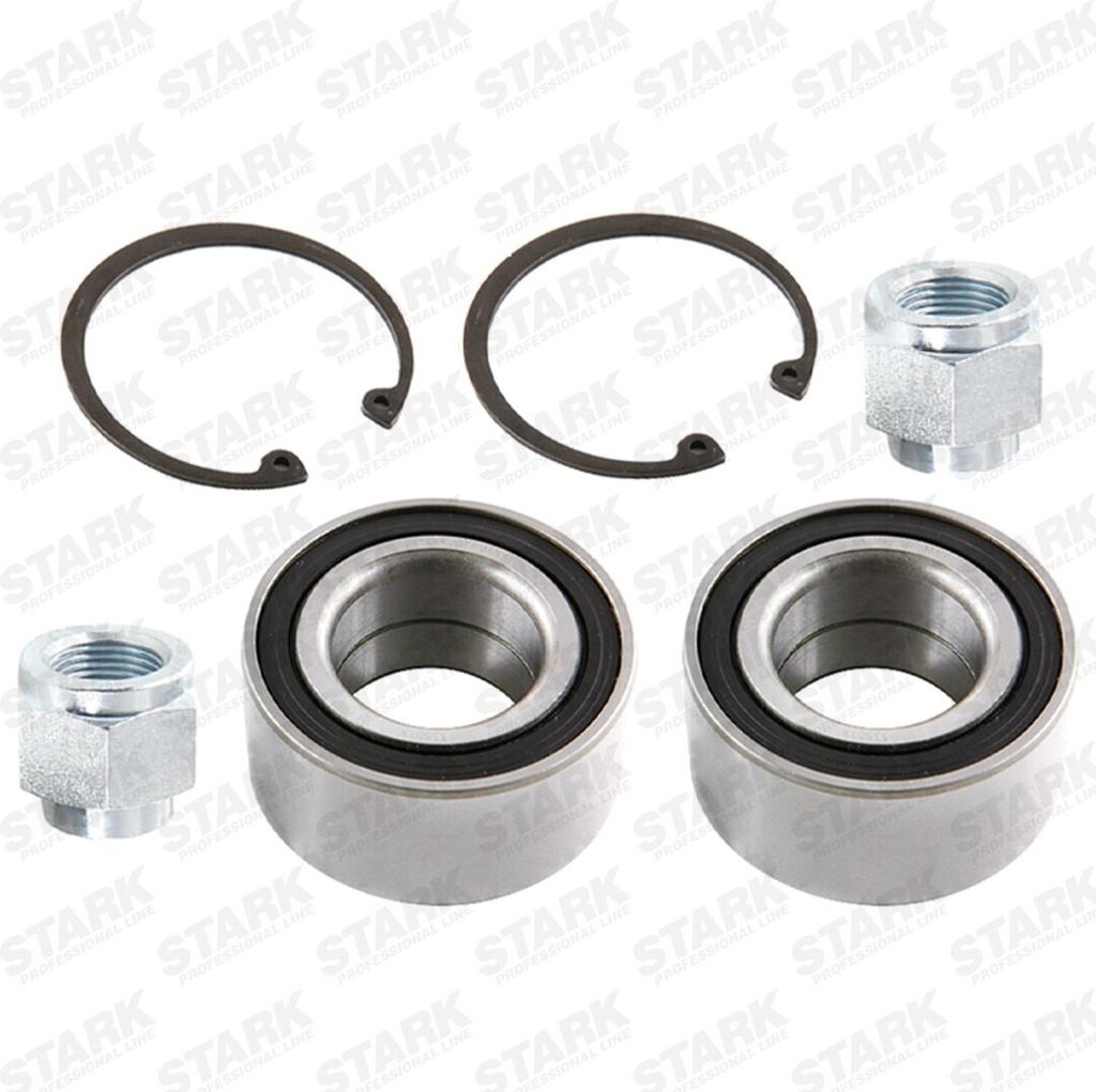 STARK Radlagersatz Vorne Hinten passend für PEUGEOT 106 II Schrägheck (1A, 1C) Kegelrollenlager 66mm SKWB-0181461